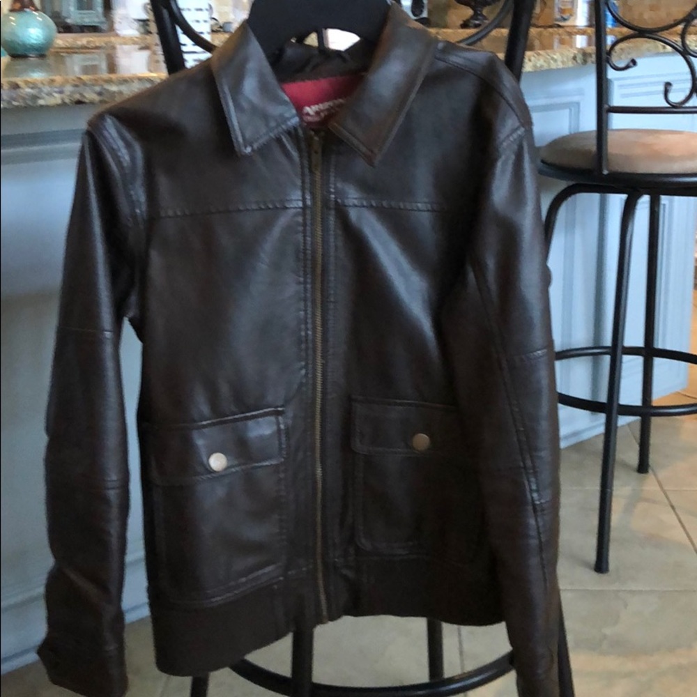 Boys leather jacket